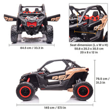 Load image into Gallery viewer, 2024 24V CAN AM MAVERICK 4X4 2 Seater DELUXE Kids Ride On Car with Remote Control