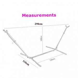 Portable Hammock with Steel Stand