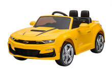 Load image into Gallery viewer, 2023 Chevy Camaro 12V DELUXE Kids Ride On Car with Remote Control