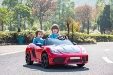 Load image into Gallery viewer, 2024 48V XXL Porsche Panamara Style Rocket 2 Seater Big Ride on Car for Kids AND Adults