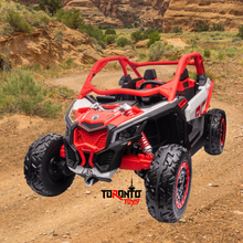 Load image into Gallery viewer, 2024 24V CAN AM MAVERICK 4X4 2 Seater DELUXE Kids Ride On Car with Remote Control