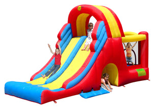 Happy Hop Mega Slide Bouncy Castle