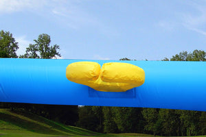 Happy Hop Bouncy Castle With Slide and Hoop