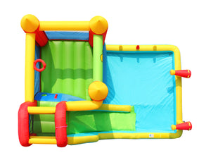 Happy Hop Jump and Splash Double Bouncer