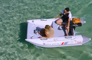 AQUA MARINA AIRCAT INFLATABLE CATAMARAN BOAT