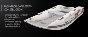 AQUA MARINA AIRCAT INFLATABLE CATAMARAN BOAT