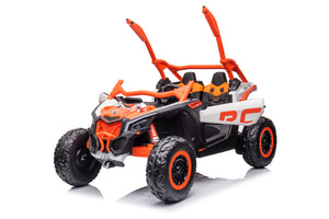 2024 24V CAN AM MAVERICK 4X4 2 Seater DELUXE Kids Ride On Car with Remote Control