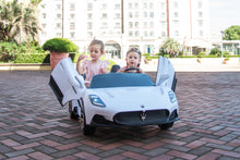 Load image into Gallery viewer, 2024 24V Maserati MC20 4X4 2 Seater DELUXE Kids Ride On Car