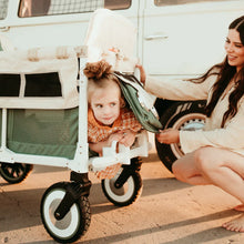 Load image into Gallery viewer, PREORDER WONDERFOLD VW4 Volkswagen Stroller Wagon (Up to 4 Kids) FREE SHIPPING