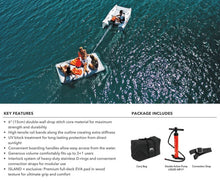 Load image into Gallery viewer, Aqua Marina Island Inflatable Platform - WHITE