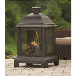 Outdoor Steel Fireplace